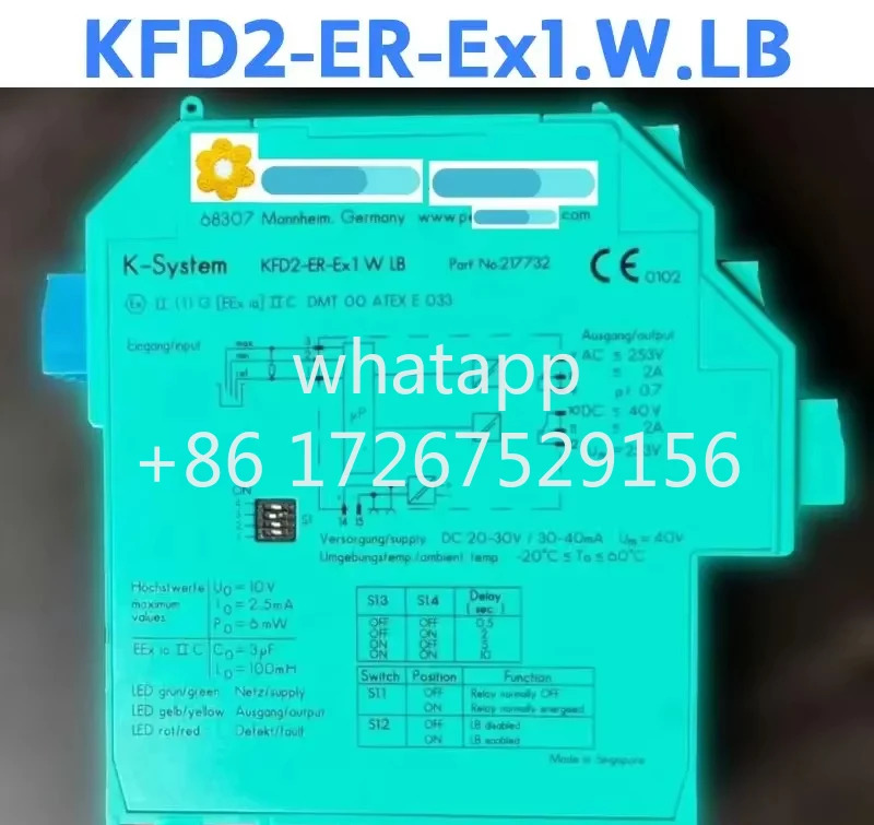 모듈 KFD2-ER-Ex1.W.LB 원본