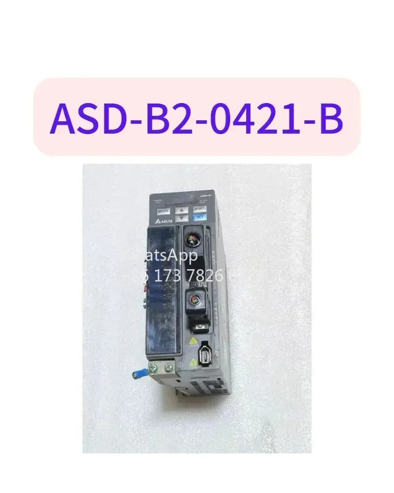 ASD-B2-0421-B는 400W 서보 드라이브를 리퍼했으며 가 있으며 리퍼를 거쳤으며 정상적으로 작동