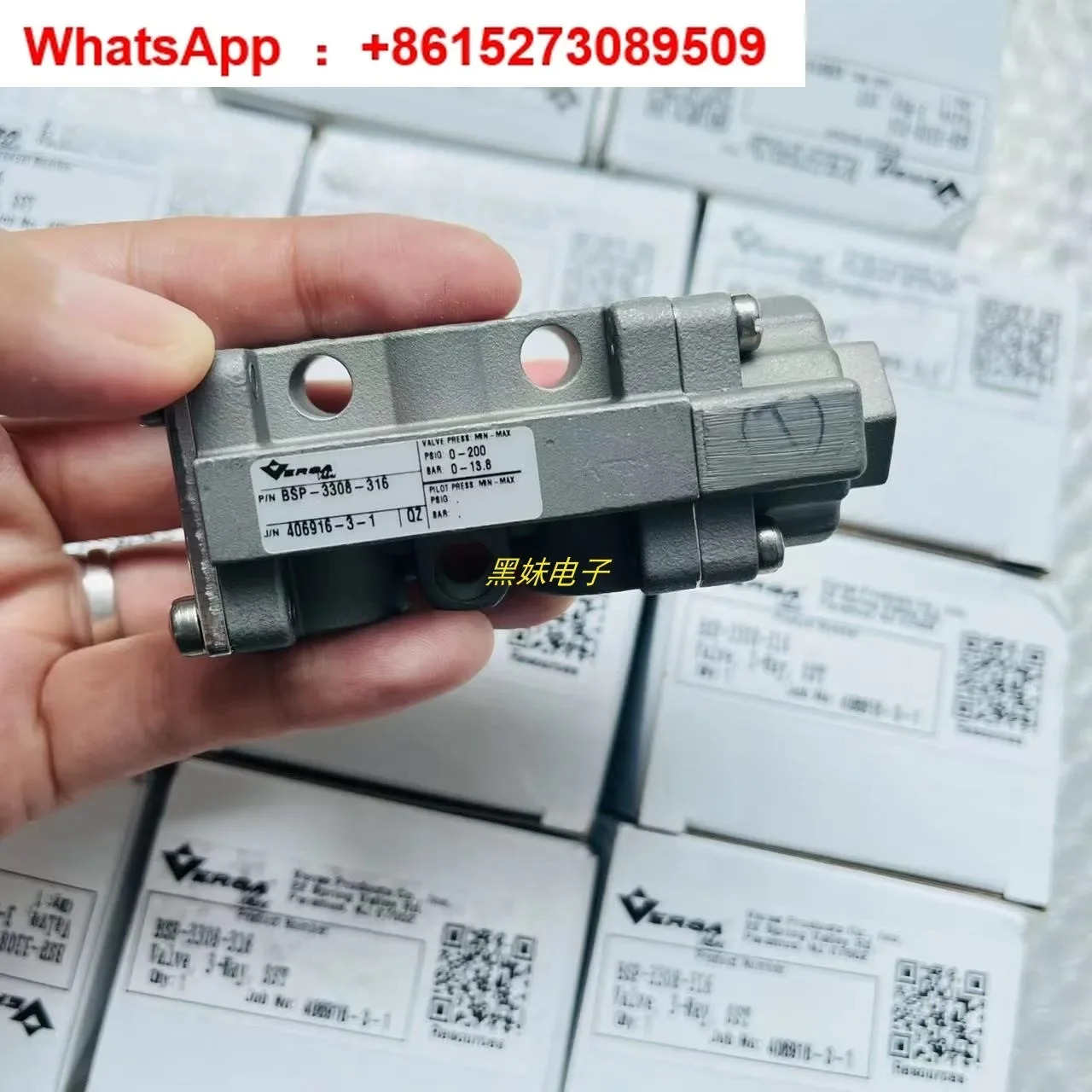 미국 VERSA CGS-4232-NB1-PC-D125 CSG-3321-316-XIFA-D024 솔레노이드 밸브
