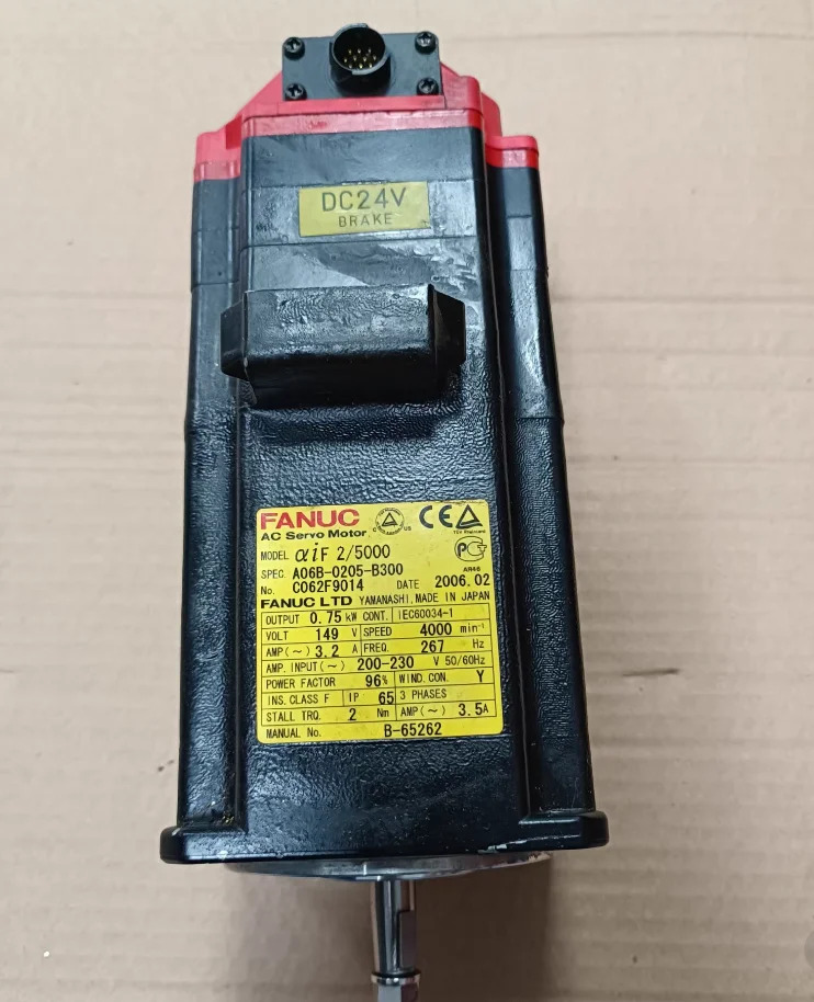 A06B-0205-B300 리퍼 서보모터 OK