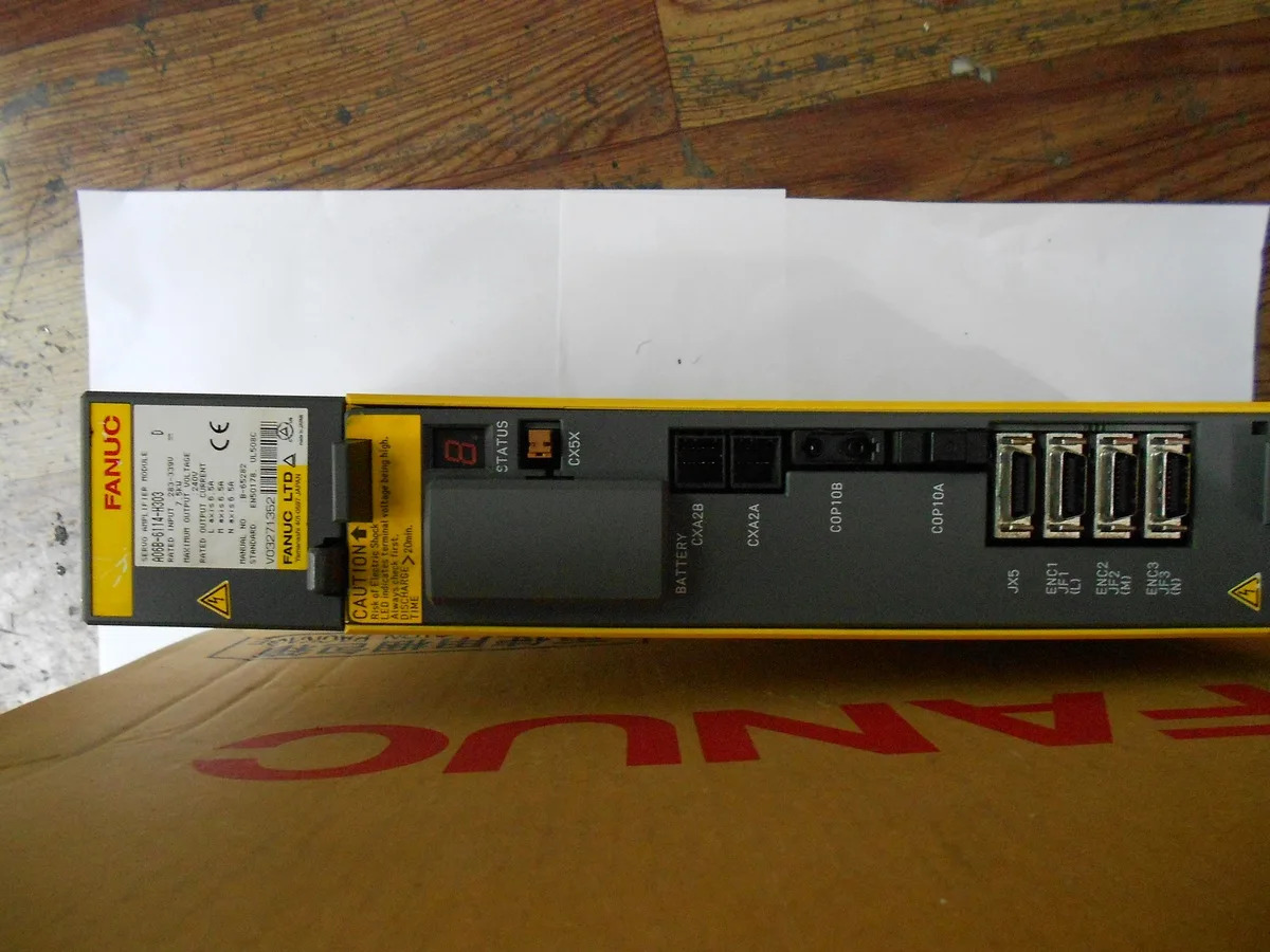 A06B-6114-H303 CNC 기계Fanuc 서보 드라이브 증폭기 모듈