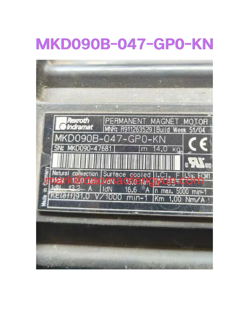 MKD090B-047-GP0-KN 리퍼 서보모터 OK
