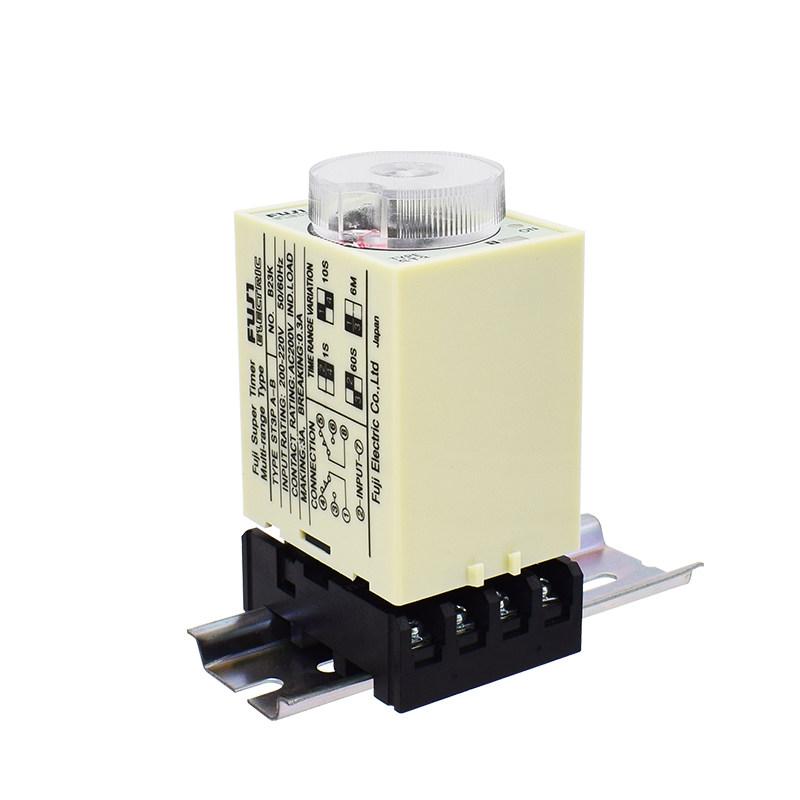 타이머 릴레이 ST3PA ST3PY ST3PF DC12 베이스 없음 DC/AC12V ST3P A-A 2단지연 - 상품 이미지