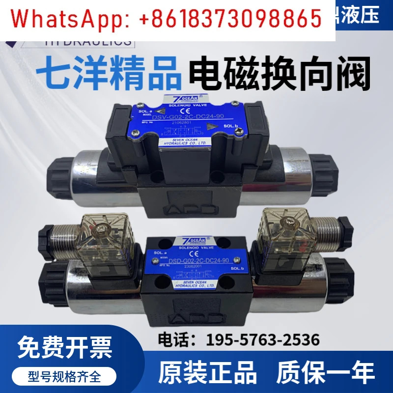 솔레노이드 방향 밸브 DSD/DSV-G02-2A 2C 6C 8C DC24 AC220 A110
