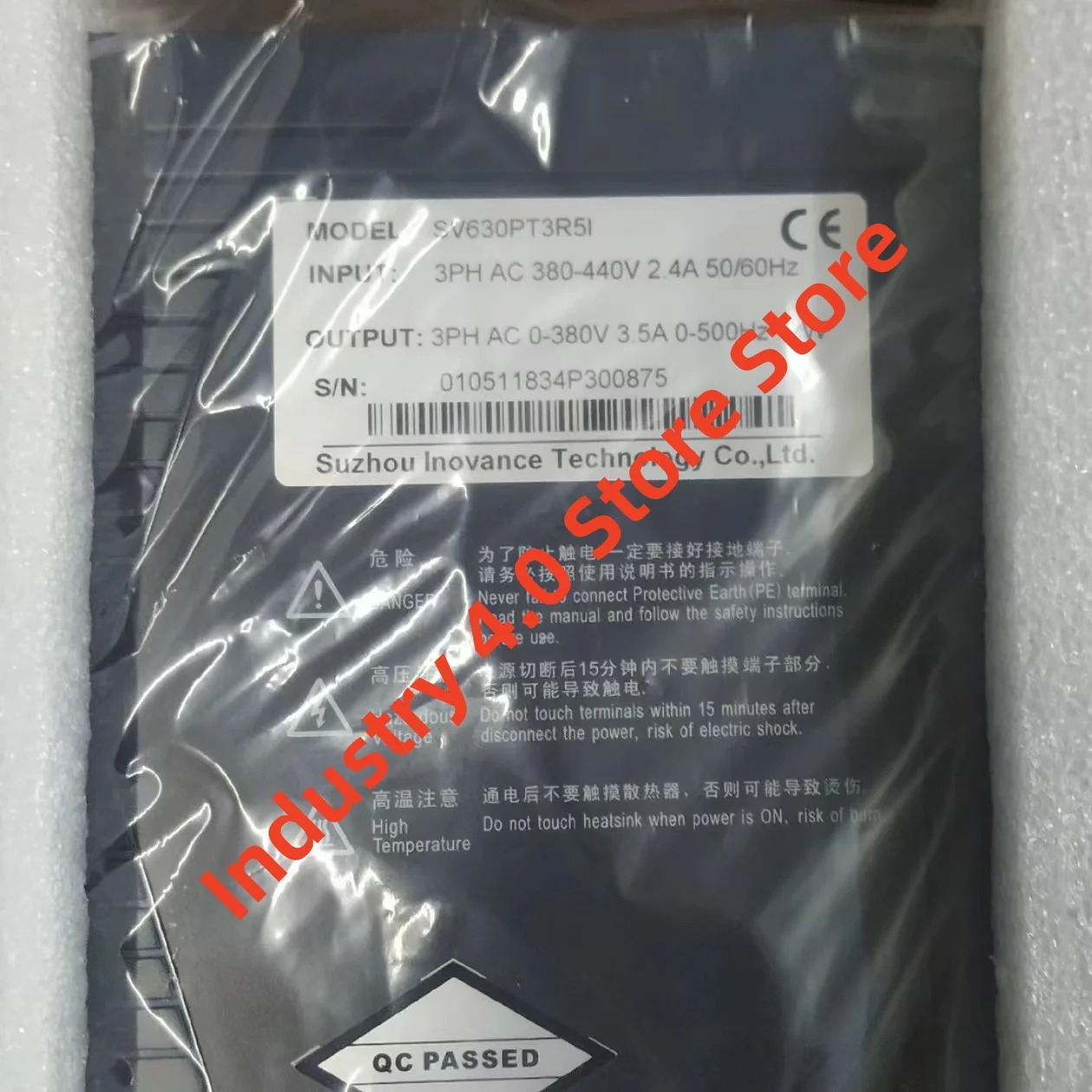 SV630PT3R5I SV630PT5R4I SV630PT8R4I 서보 드라이버 원본