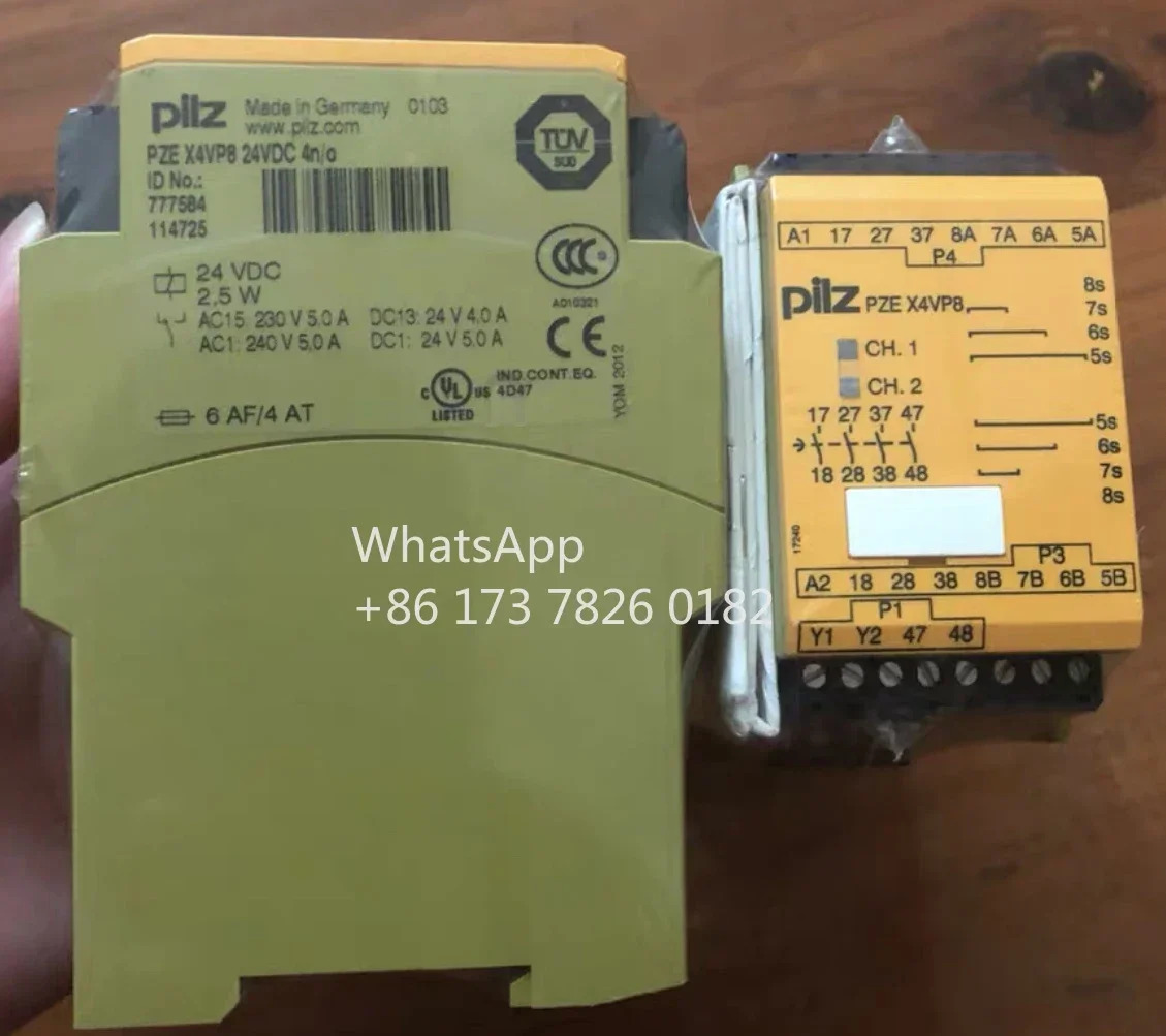 PNOZ안전 릴레이 777584 보안 모듈 PZE X4VP824VDC 4N/O