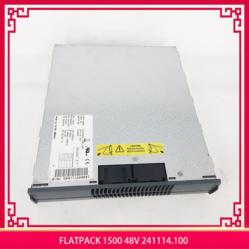 FLATPACK 1500 48V 241114.100 Eltek 전원 통신 전원공급장치 모듈 전 리퍼