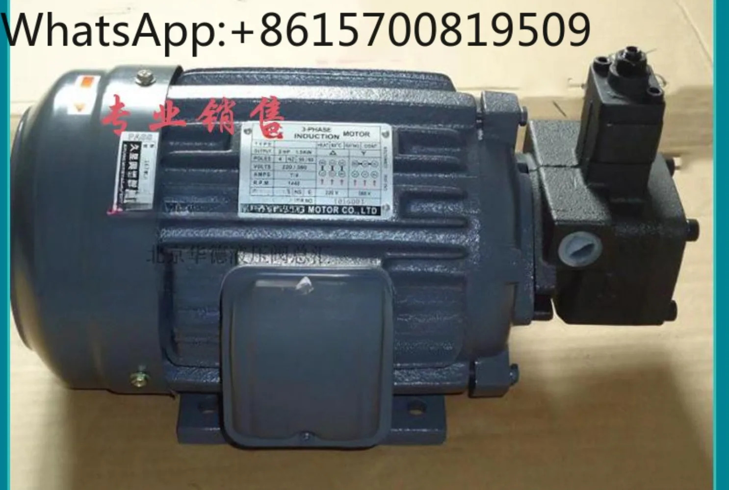 S.Y 마크 C05-43B0Oil 펌프 모터 3.75KW 5hp호환