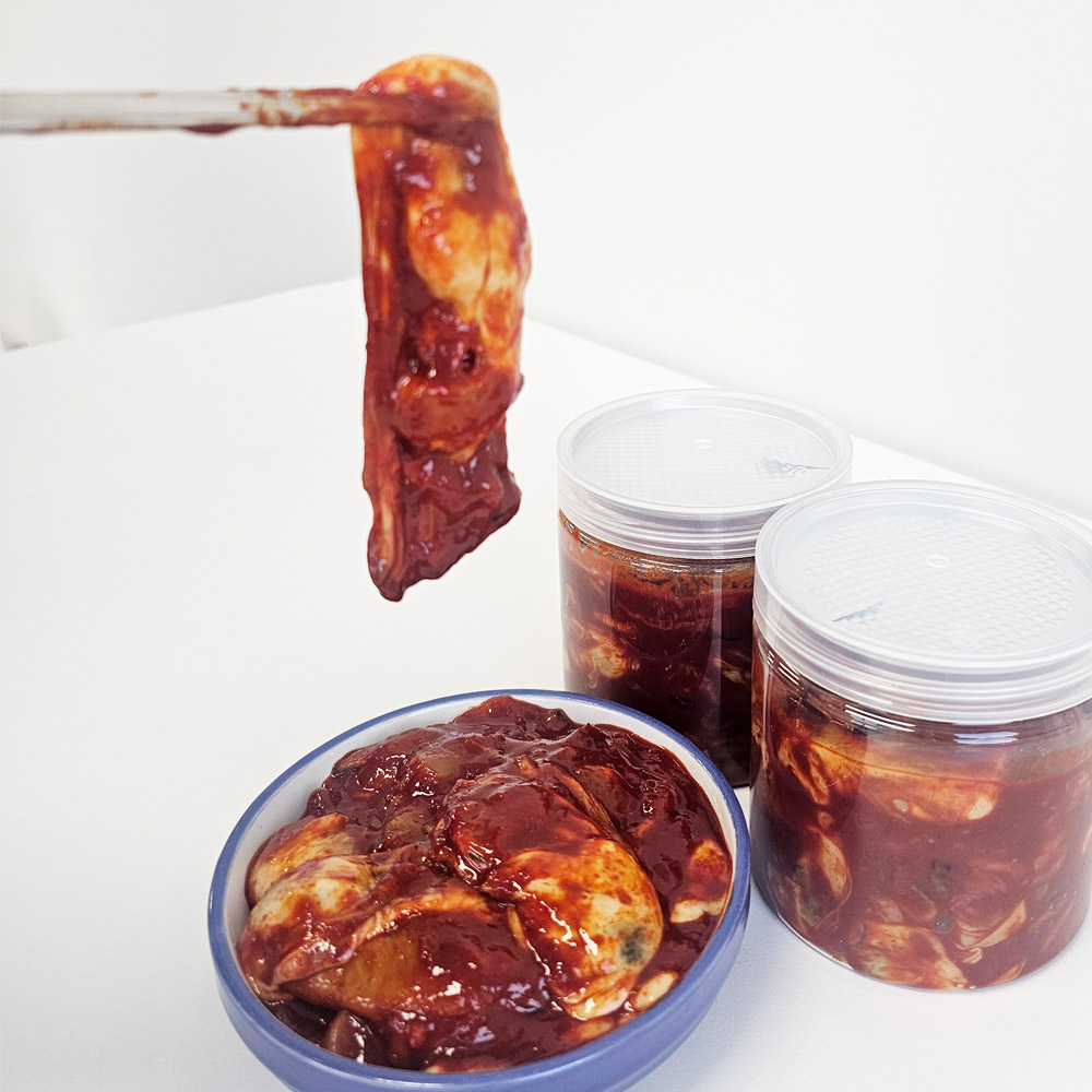 고성 삼배체굴 어리굴젓 300g 저염 수제 굴젓갈 밥도둑 - 상세 이미지 3