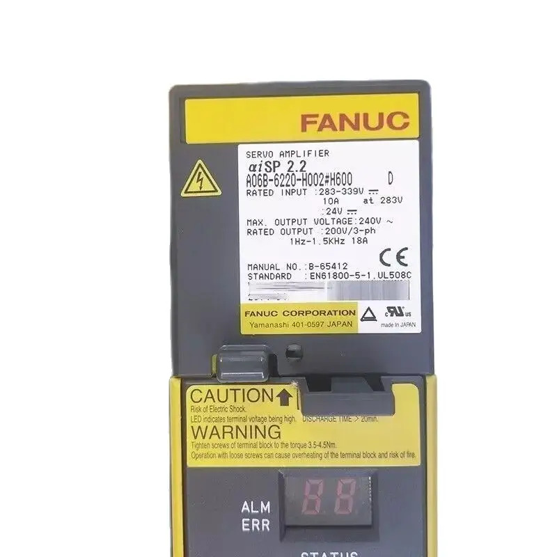 A06B-6220-H002 Fanuc 서보 드라이브 모듈 리퍼 OK A06B 6220 H002