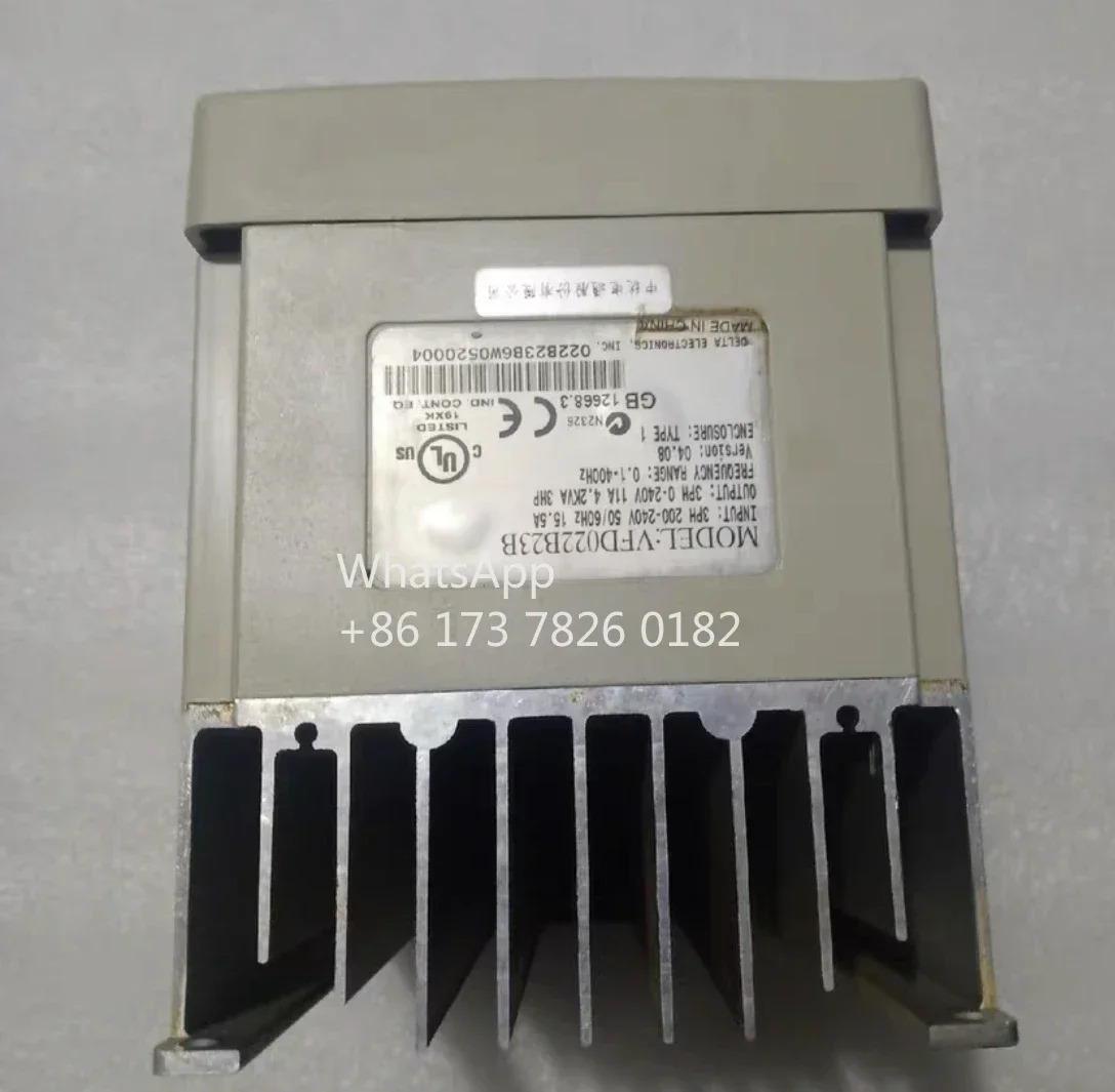 리퍼된 인버터 2.2kw 3상 220 입력 VFD022B23B 리퍼 기능 정상