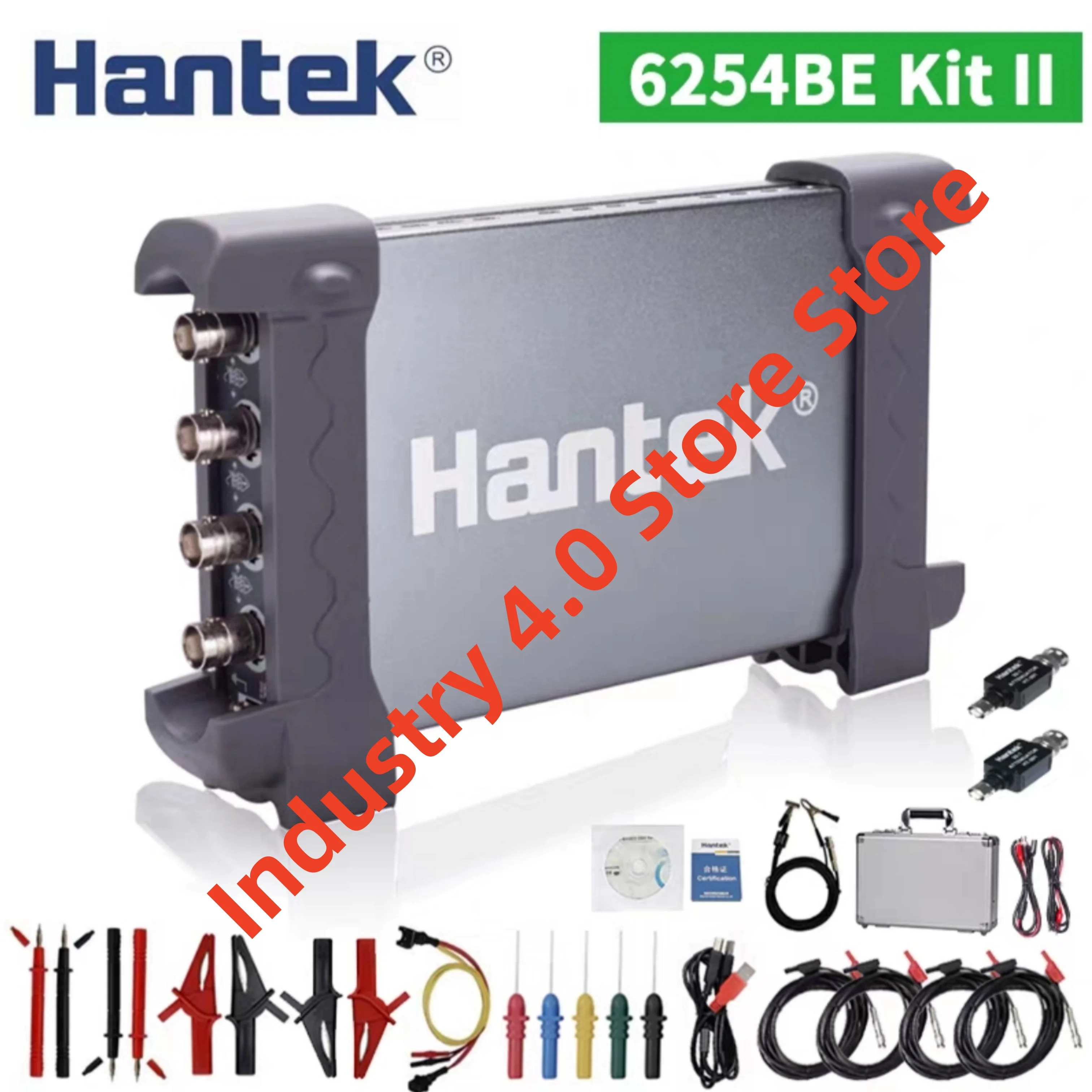 Hantek 6254BE KIT-II 4채널 USB 가상 오실로스코프 원본