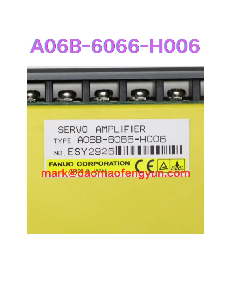 A06B-6066-H006 리퍼 서보 드라이브 OK