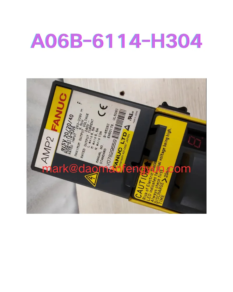 A06B-6114-H304 리퍼 서보 드라이브 완료