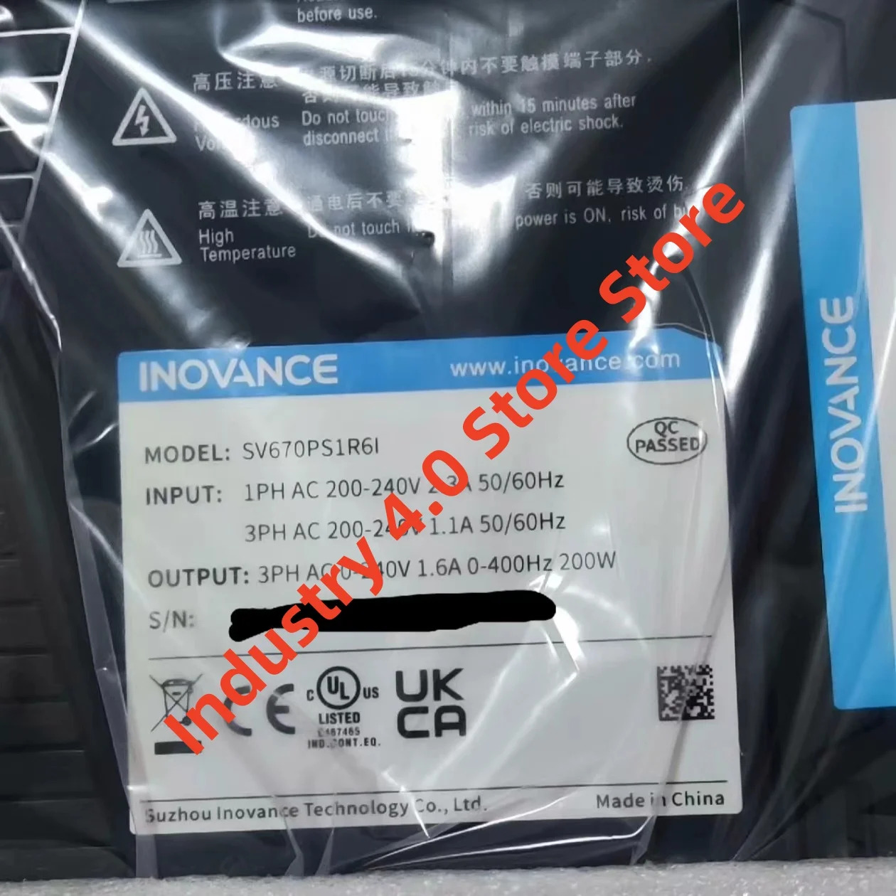 SV670PS1R6I SV670PS2R8I-LK 서보 드라이버 원본