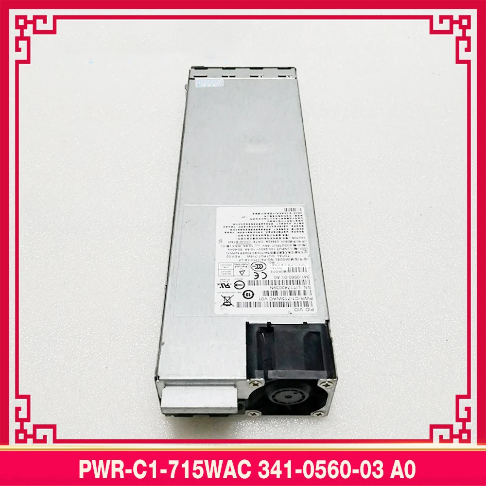 WS-C3850-24 3850-48P 시리즈 스위치리퍼되는 CISCO 전원공급장치PWR-C1-715WAC 341-0560-03 A0