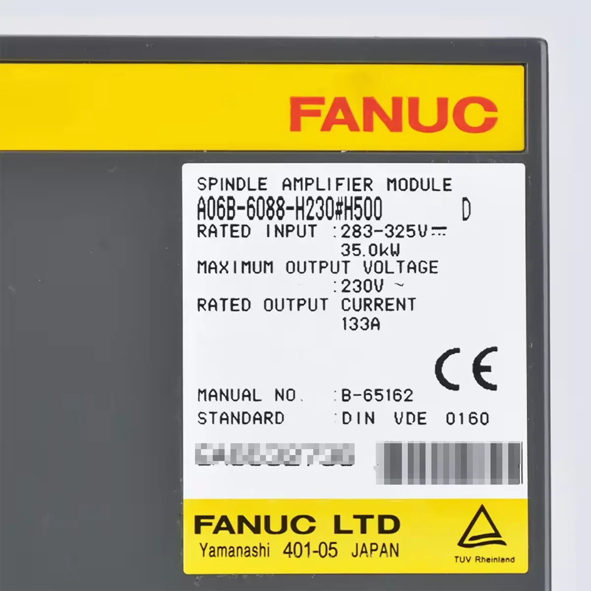 A06B-6088-H230 Fanuc 서보 드라이브 모듈 리퍼 OK A06B 6088 H230
