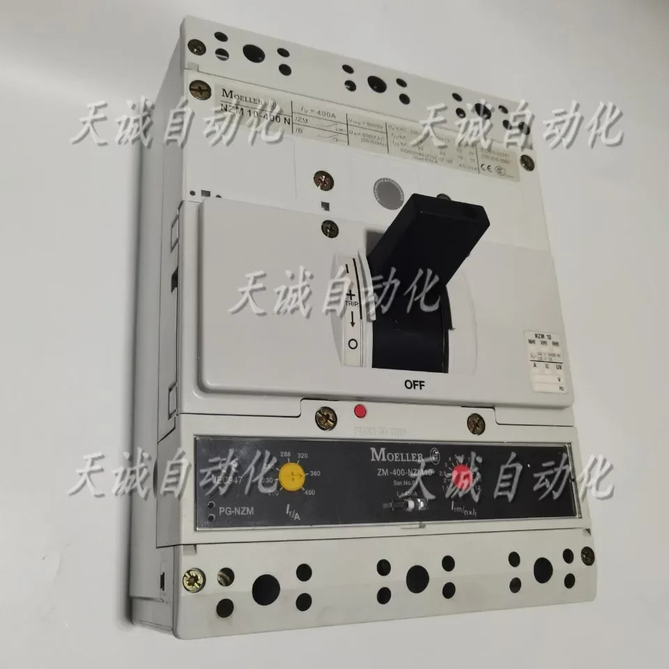 오리지널 MOELLER Jinzhong Mueller 성형 케이스 회로차단기 NZM10-630N-400N-NA-S