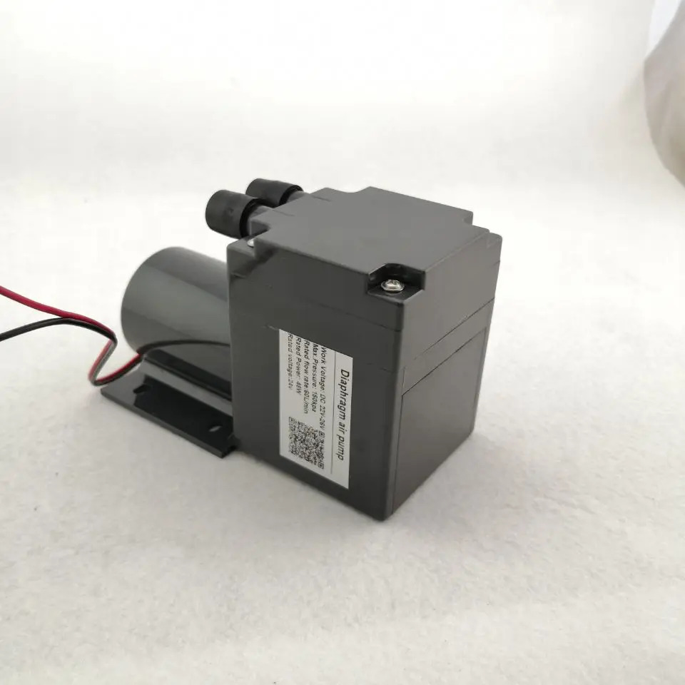 12v 24v DC 전기 다이어프램 마이크로 에어 펌프 70kpa 25L/min 미니 진공