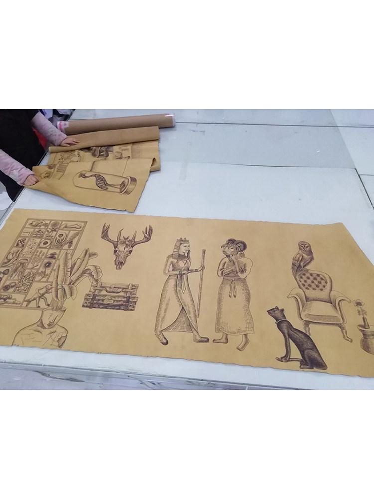 롤링페이퍼 양피지 편지지 초대장 두루마리 롤 이색 클래식 빈티지 롤링 스티커 판타지 - 상세 이미지 3