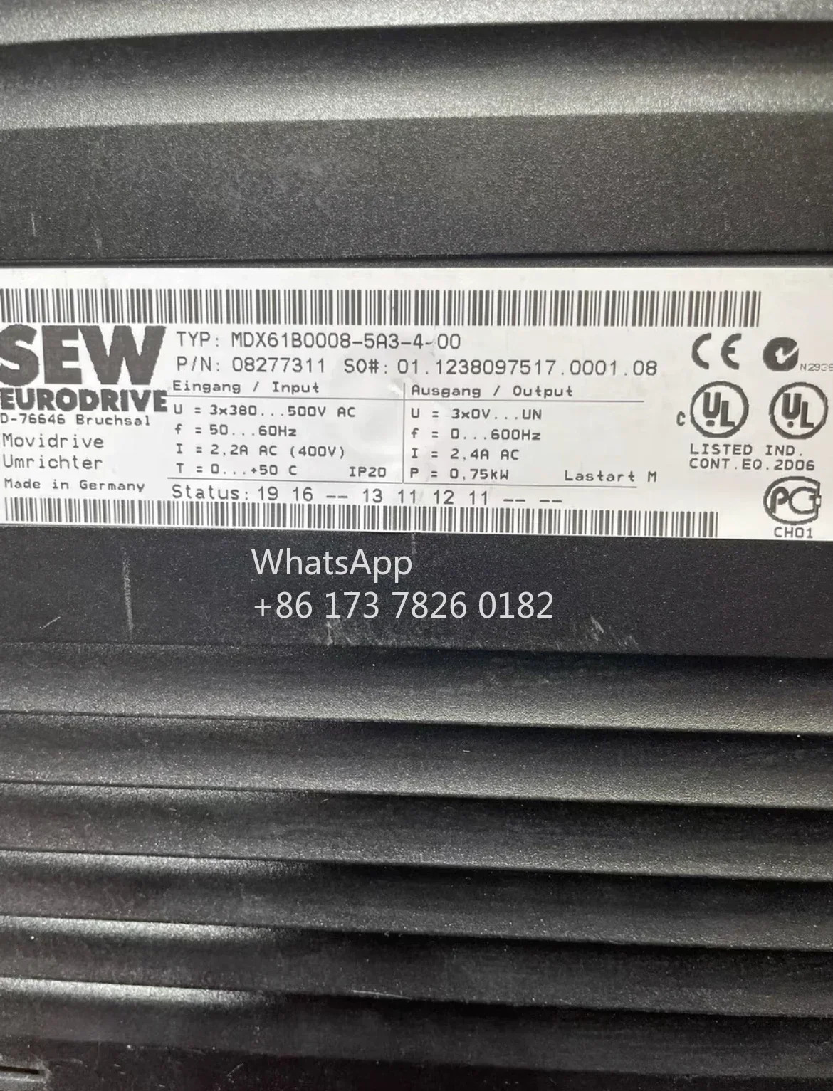 리퍼된 인버터 MDX61B0008-5A3-4-00 리퍼 완료