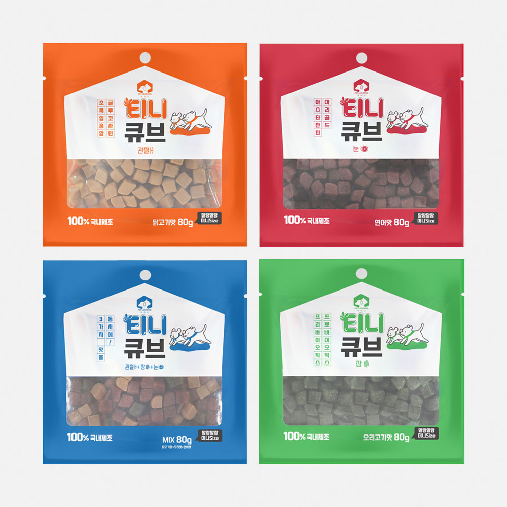 펫러닝 티니큐브 트릿 강아지져키 노즈워크간식 연어, 80g, 1개 이미지 6