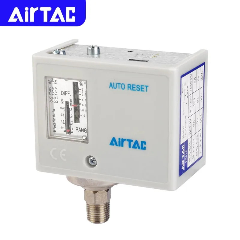 AIRTAC 공압 기계 감지 압력 스위치 컨트롤러 조정 가능PK510 PK506 PK503