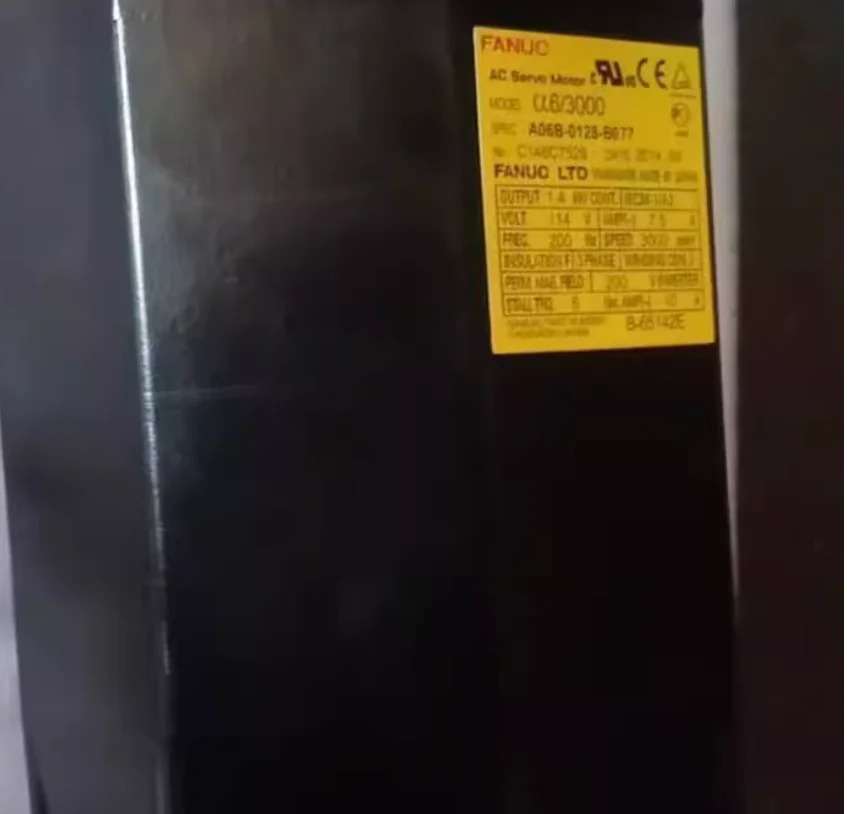 A06B-0128-B677 Fanuc 서보모터 리퍼 완료 A06B0128B677