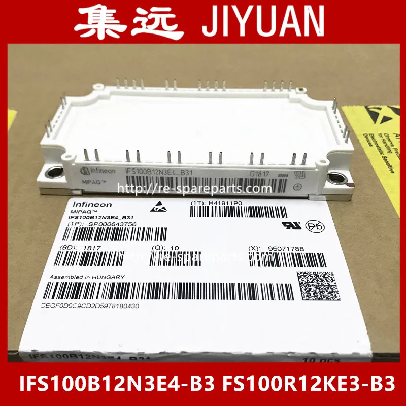 전원 IGBT IFS100B12N3E4-B3 FS100R12KE3-B3 IFS75B12N3E4-B3 FS75R12KE3-B3 신 오리지널 패키지