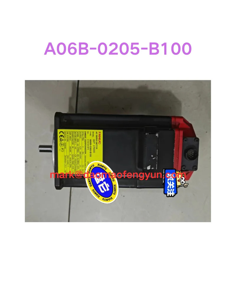 A06B-0205-B100 리퍼 서보모터 OK