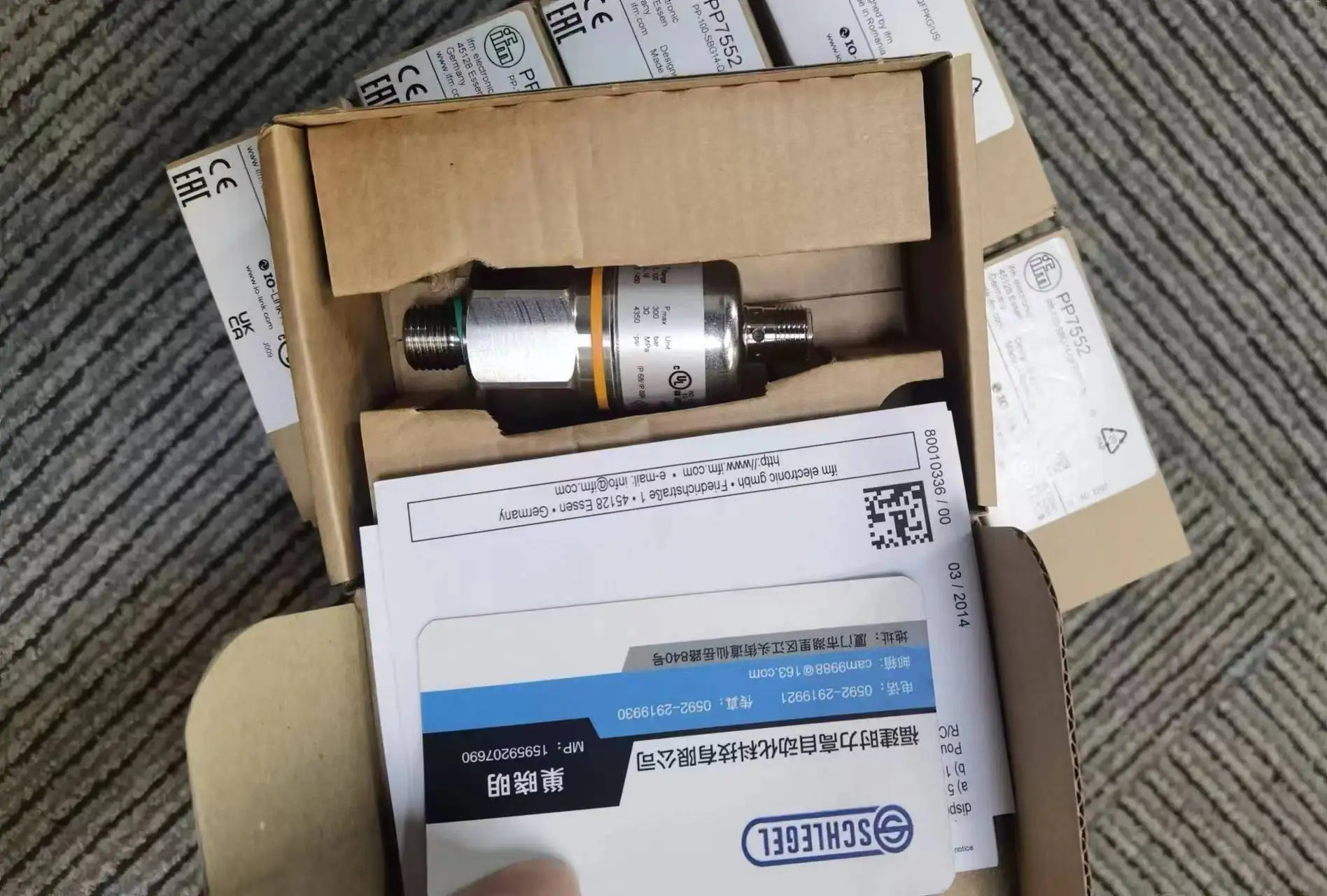 NewIFM PA3026 PN2596 압력 트랜스미터