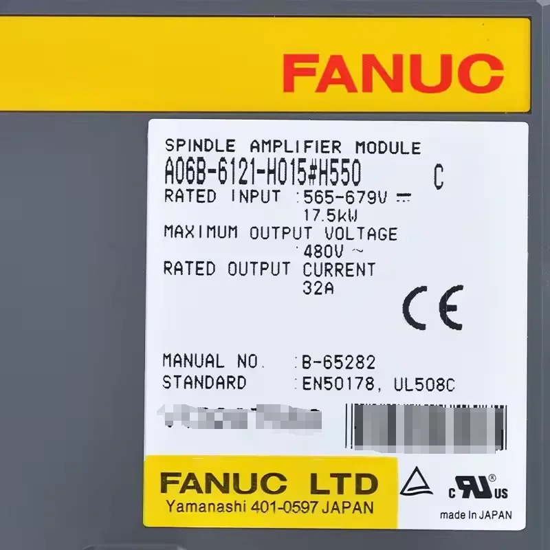 A06B-6121-H015 Fanuc 서보 드라이브 모듈 리퍼 OK A06B 6121 H015