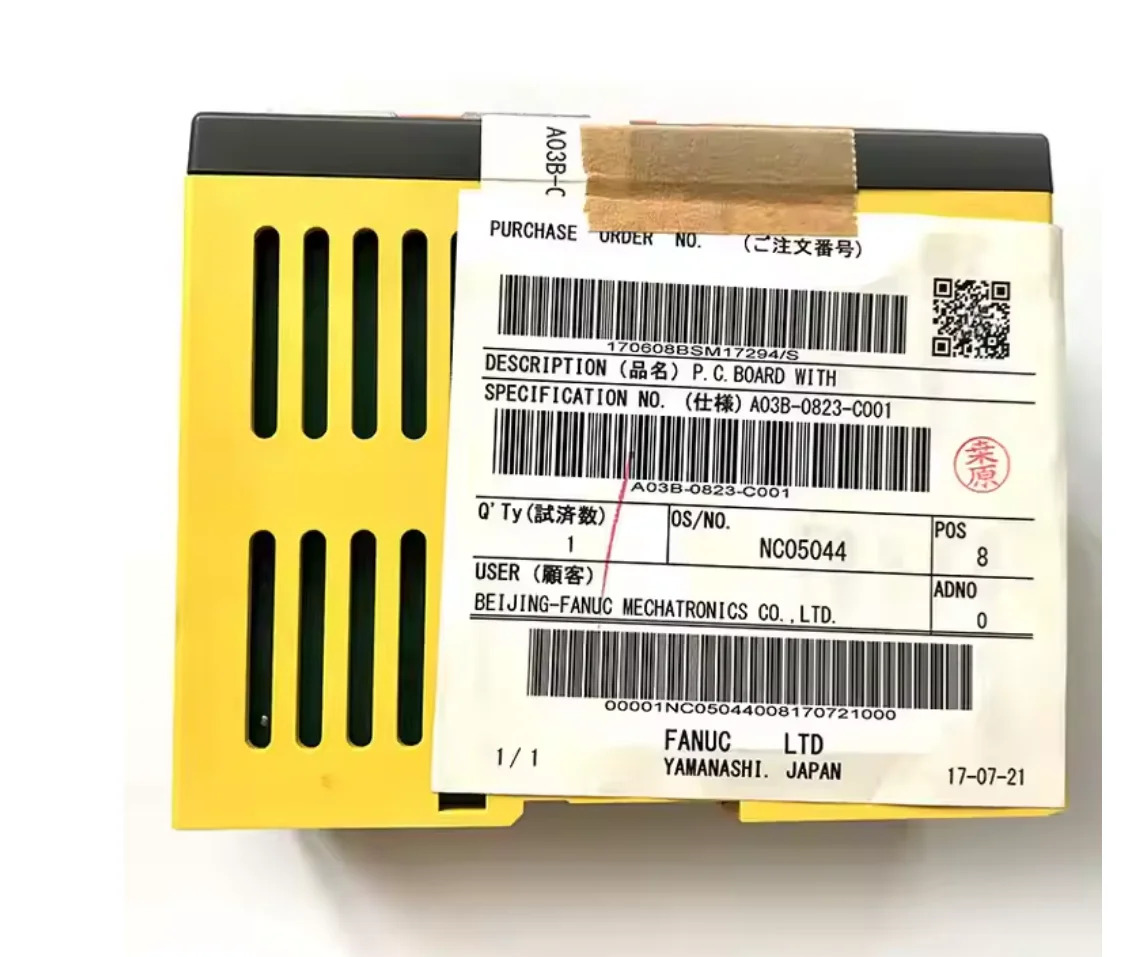 Fanuc 제어 수동 I/O 모듈 유닛 A03B-0823-C001 A03B0823C001 신