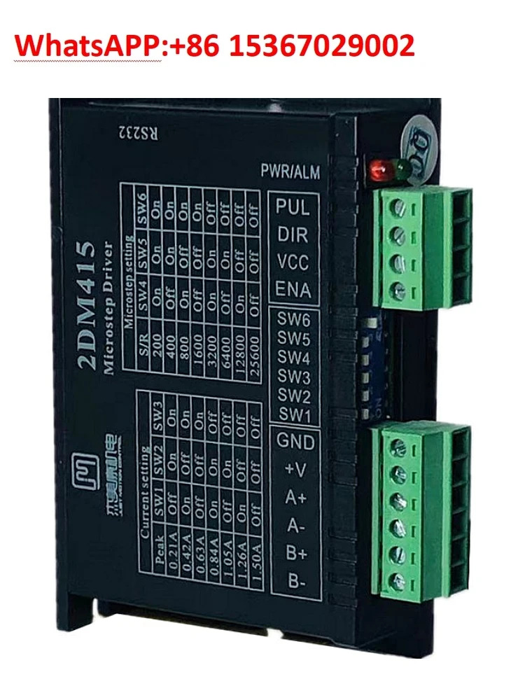 2 상 스텝퍼 모터 드라이버 2DM415 28 35/42 2M415 18-36VDC 교체 가능