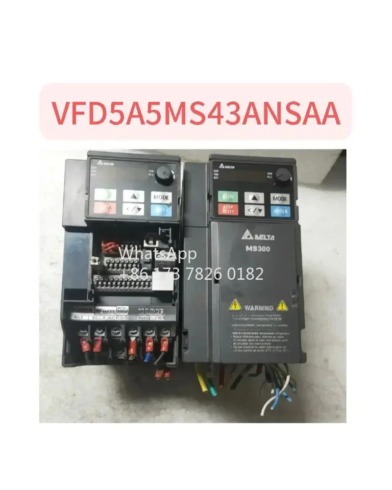 리퍼 VFD5A5MS43ANSAA 인버터 MS300 3상 입력 2.2KW 기능 정상