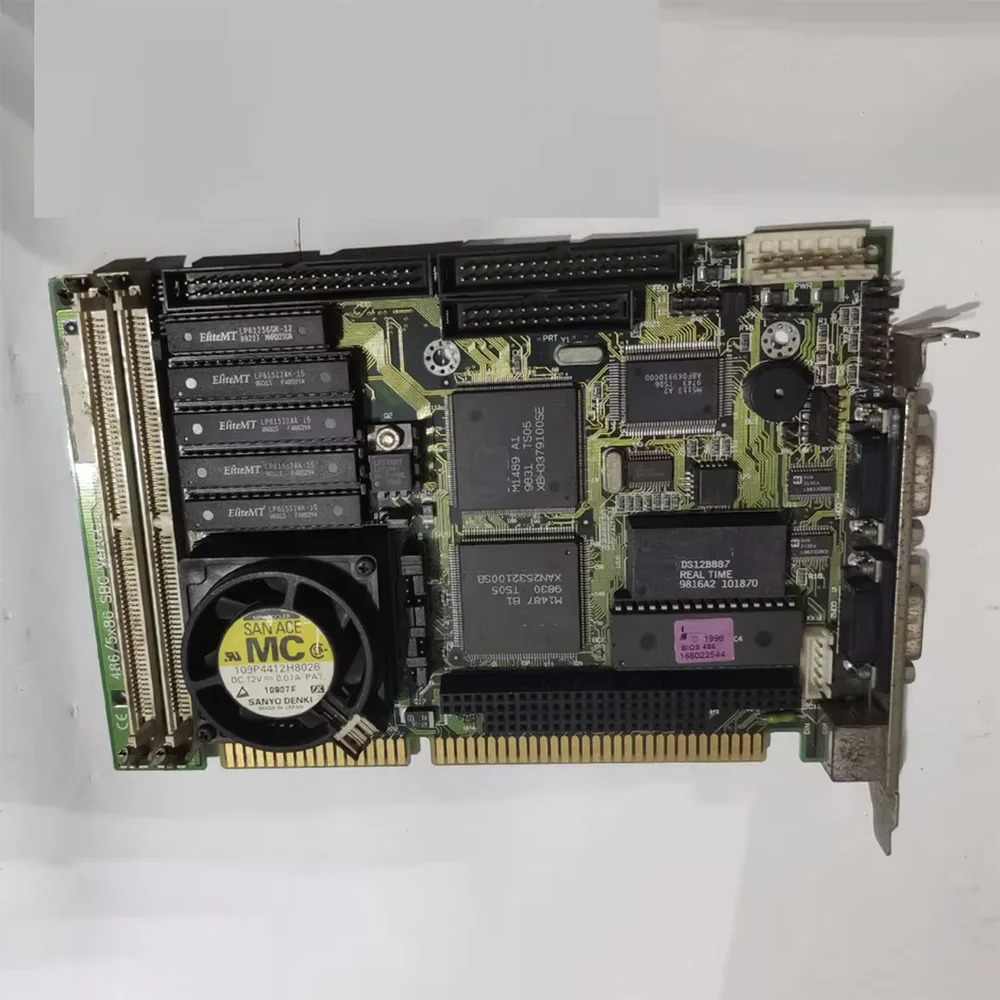 486/5X86 SBC VerGC Axiomtek 산업제어 마더보드486 절반 길이 카드