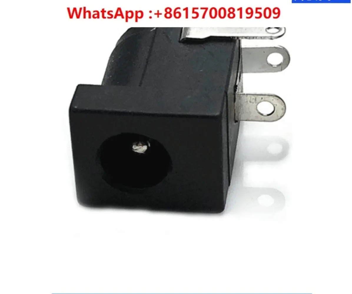 DC 암 시트 수평 소켓 DC005 전원 포트 5.5x1.65 2 1/2.5mm 3핀 충전 팩 100 개