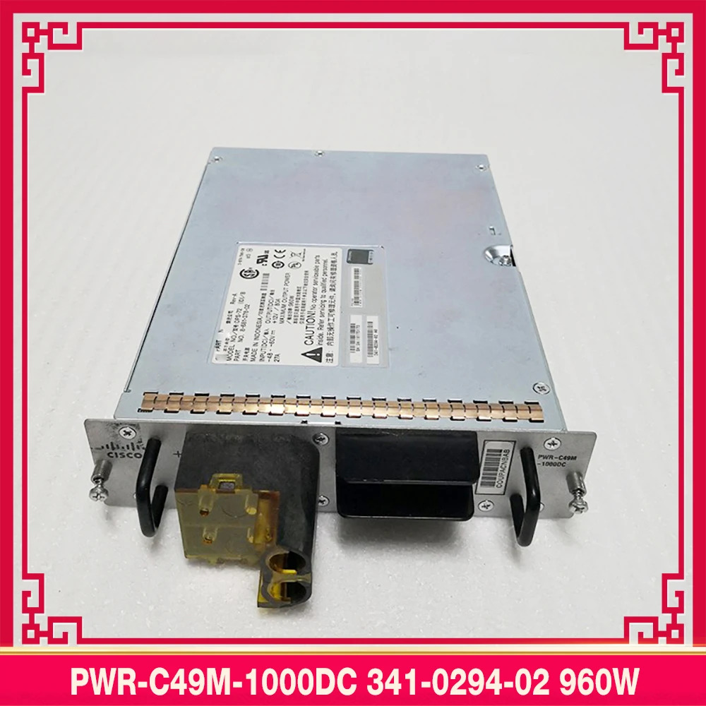 CISCO 전원공급장치PWR-C49M-1000DC 341-0294-02 960W 완전히 리퍼