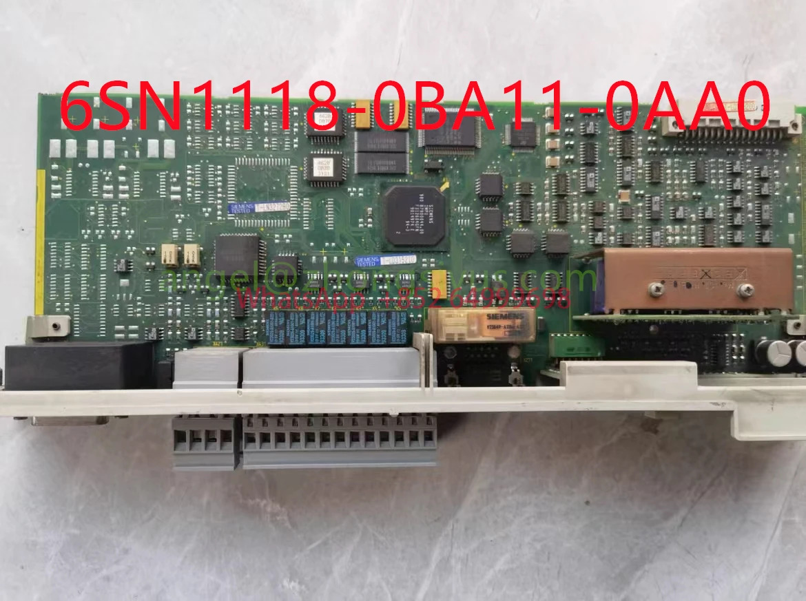 6SN1118-0BA11-0AA0 SIMODRIVE 611 2S 카드 6SN1118 0BA11 0AA0상태로 리퍼