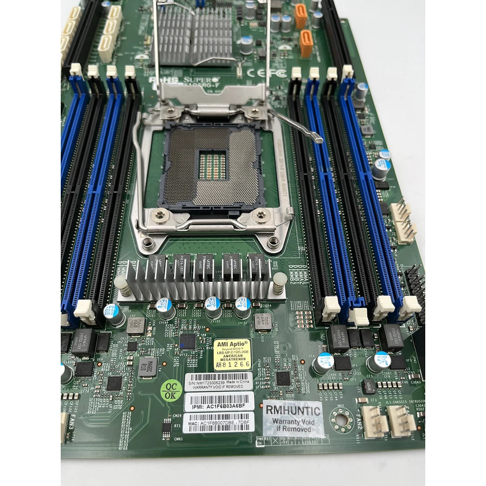 Supermicro 서버 마더보드 X99 C612 DDR4 지원 E5-26 V3 V4 X10SRG-F