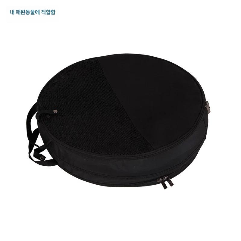 고양이 강아지 차량용 케이지 카시트 캐리어 블랙 - 상세 이미지 5