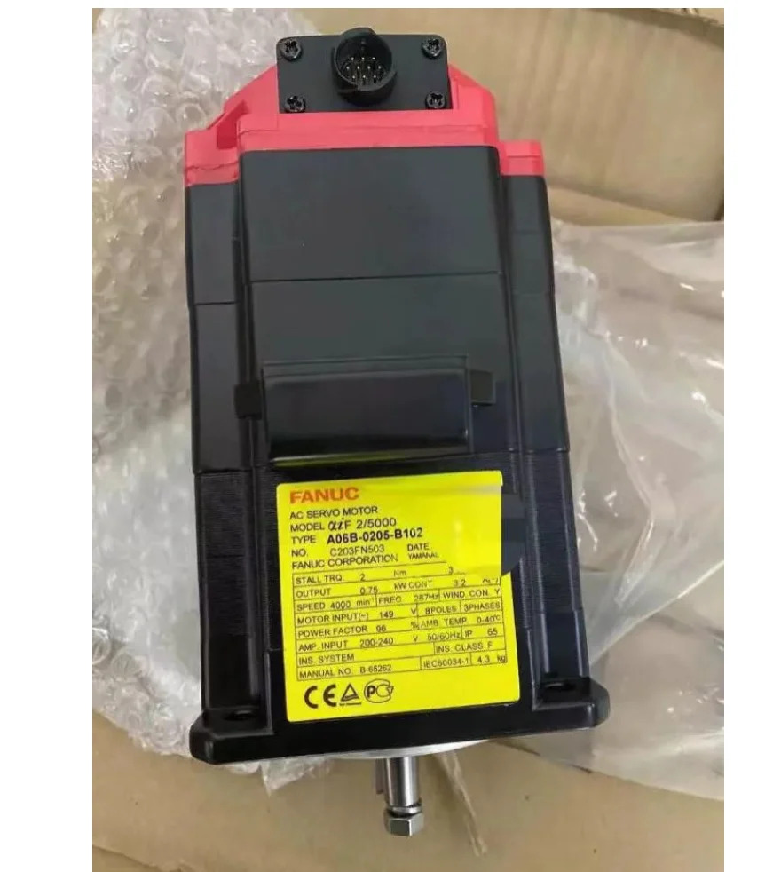 A06B-0205-B102 Fanuc AC 서보모터 12개월 A06B0205B102