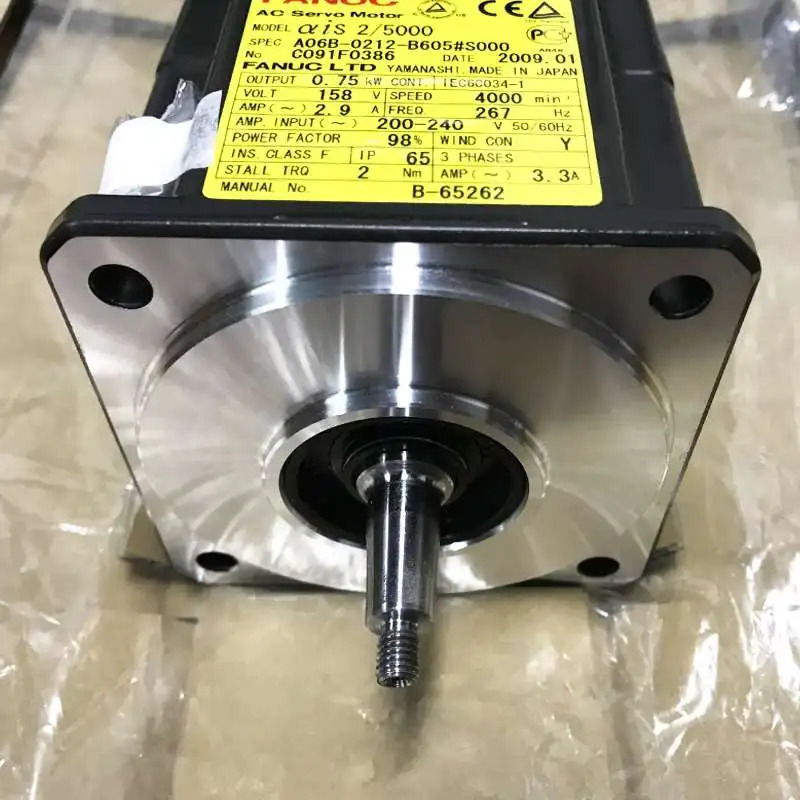 Fanuc AC 서보모터 i 2/5000 A06B-0212-B605 CNC 시스템 기계S000