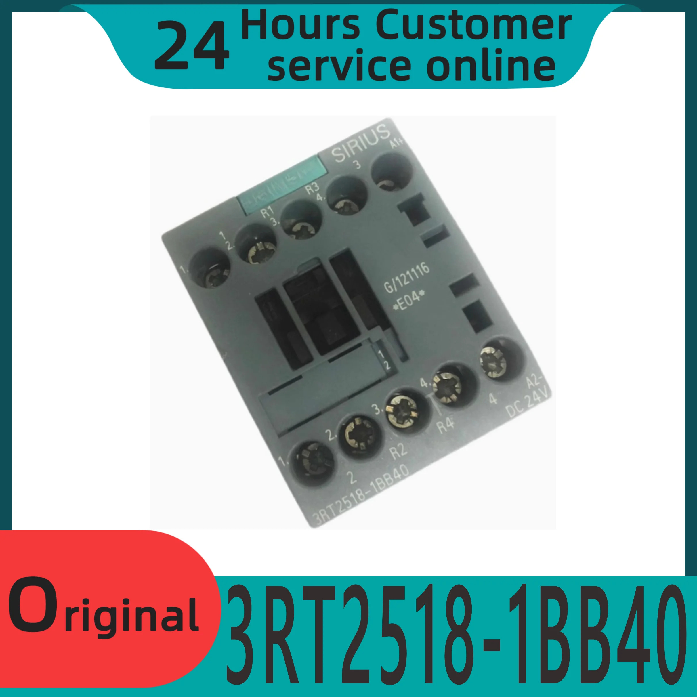 오리지널 접촉기 3RT2518-1BB40 DC24V 1BF40 DC110V DC