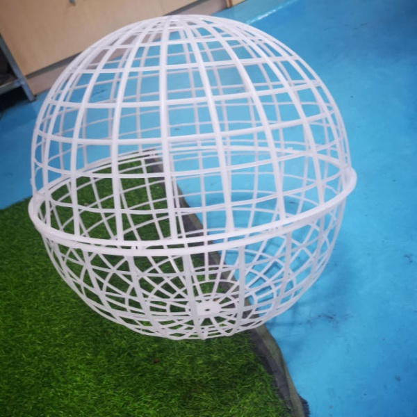 튼튼한 원형 닭장 플라스틱 토끼 케이지 토끼케이지 애완토끼 30cm 랜덤색상 3개 20cm 랜덤색상 1개 - 상세 이미지 2