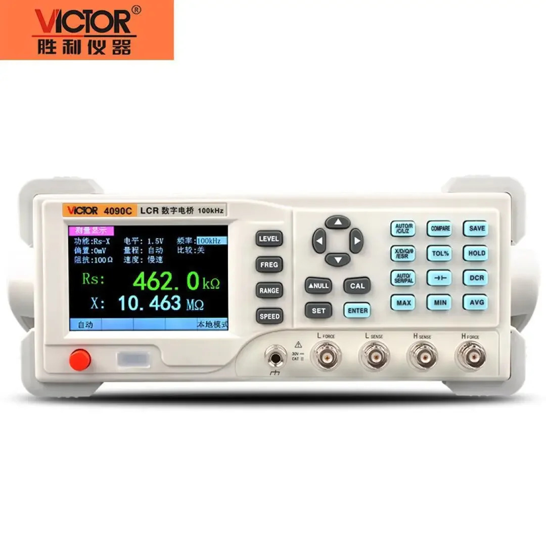 Shengli 기기 LCR 디지털 브리지 테스터 VC4090A 부품 커패시턴스 인덕턴스 저항