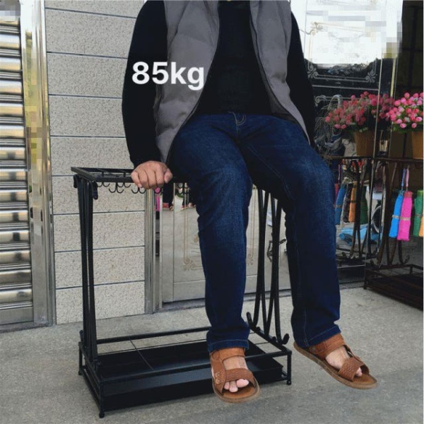 스마트 프리미엄 접이식 우산 거치대 대형 63cm 길이 C 가정용 60cm 높이 A - 상세 이미지 3