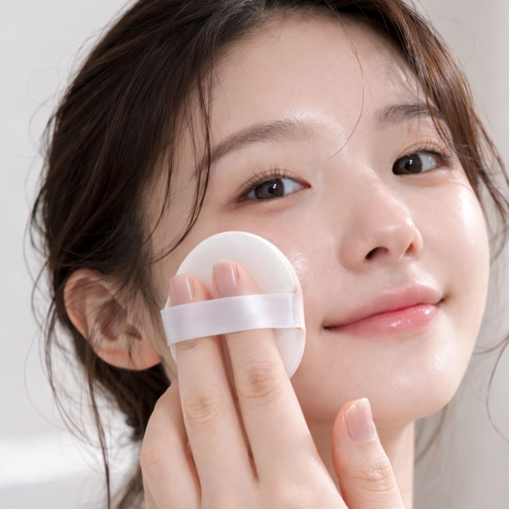 에어퍼프 엉덩이퍼프 일회용쿠션 화장스펀지 50P - 상품 이미지