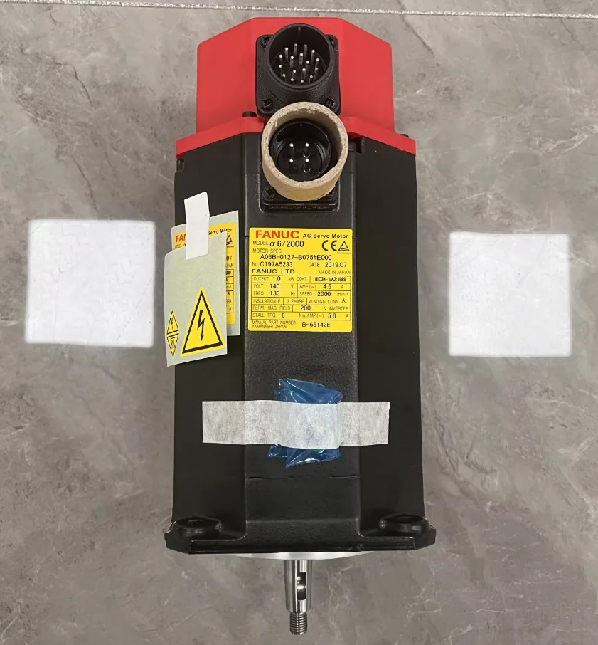 A06B-0127-B075 Fanuc 서보모터 리퍼 완료 A06B0127B075