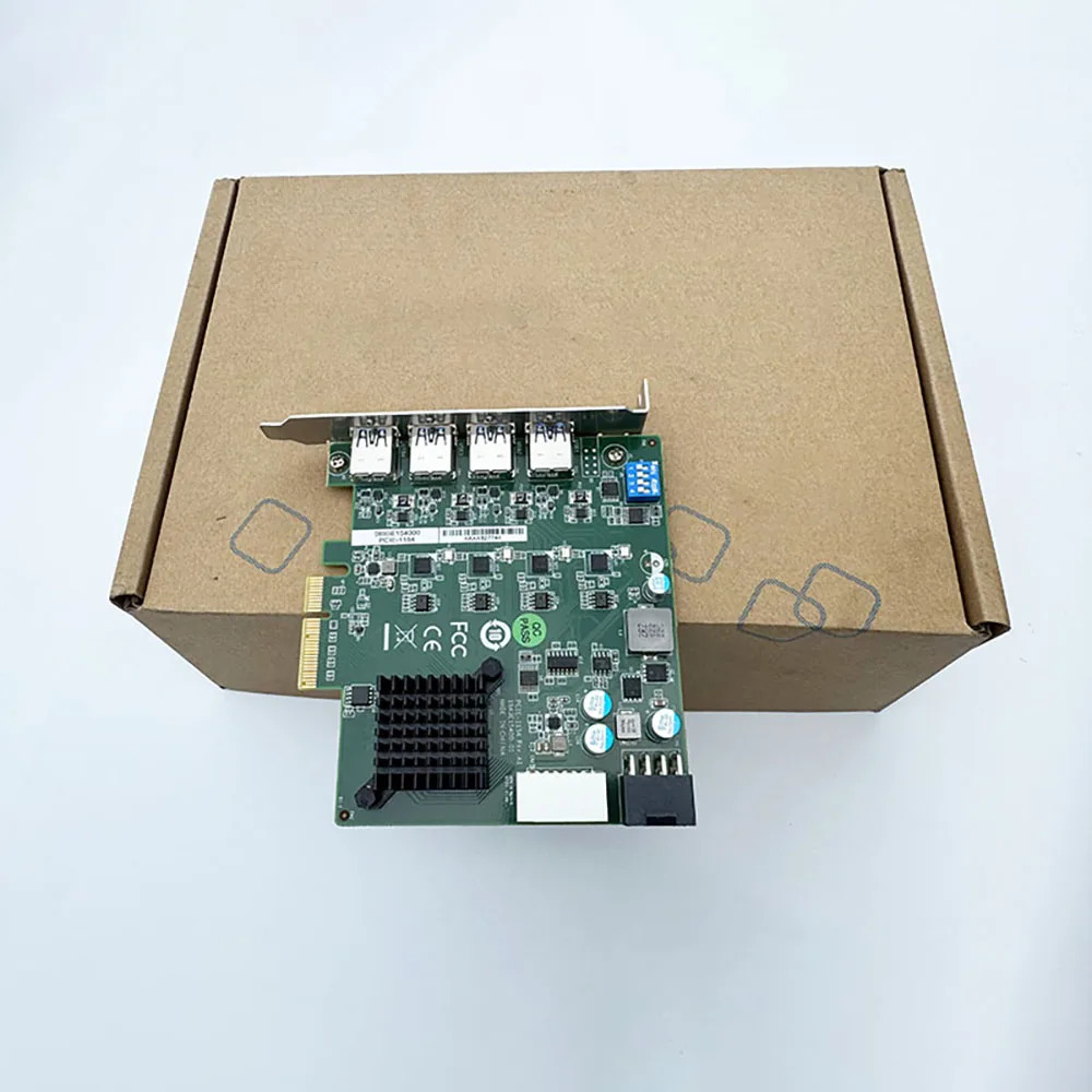 어드밴텍 산업4포트 Usb3.0 이미지 수집 카드 산업카메라 육안 검사 PCI-1154